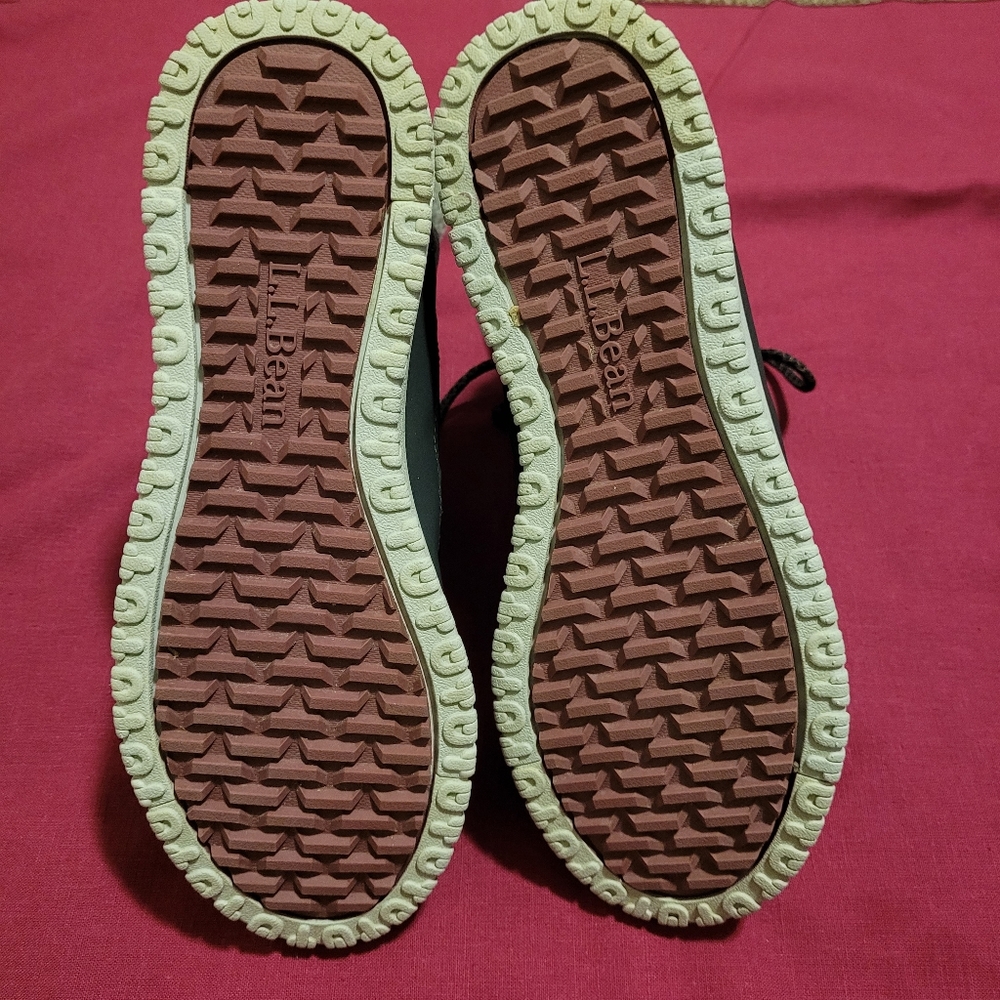L.L.Bean Women Ultralight Quilted Insulated Waterproof  Boots Size 9 Gray Tek2.5 - Picture 8 of 10